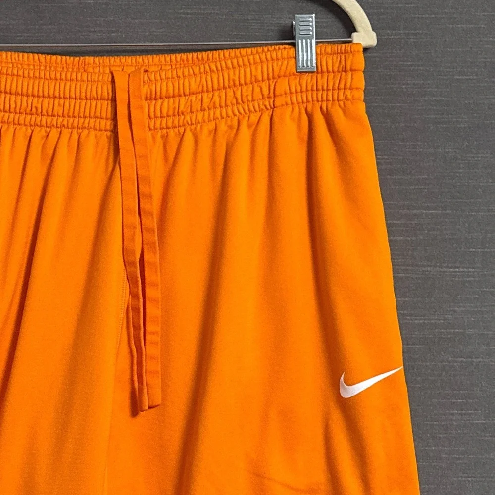 Nike Dri Fit Track Pants XXL Orange Tennessee Volunteers UT Football Zip Ankle